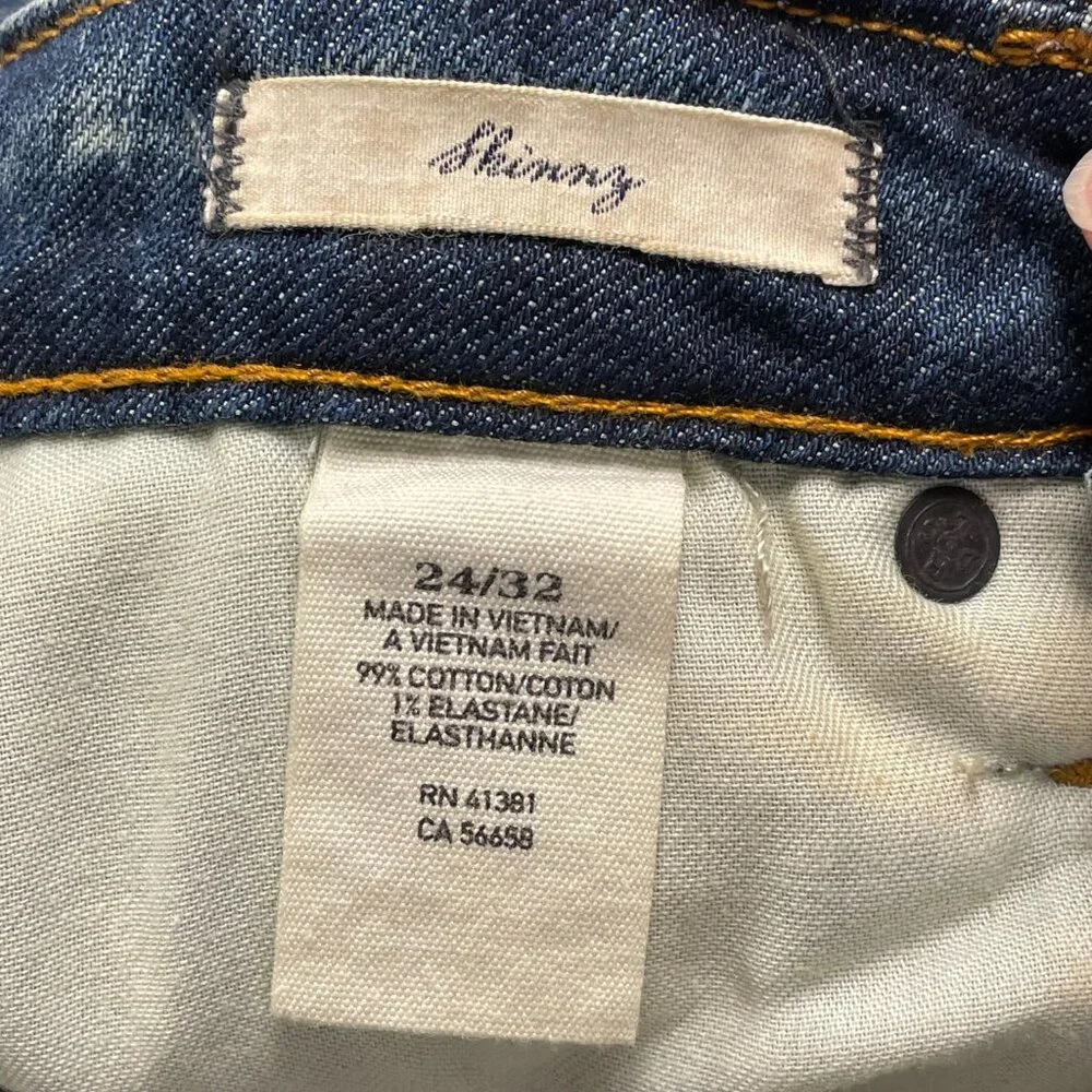 Ralph Lauren Blue Denim Jeans size 00 - Picture 8 of 8